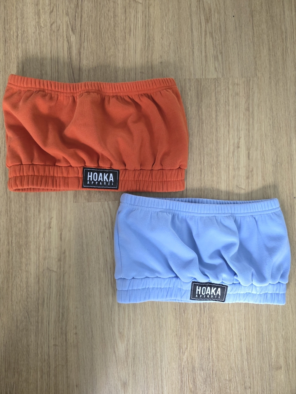 Hoaka Apparel Tube Tops in Rust and Lilac - Both Medium